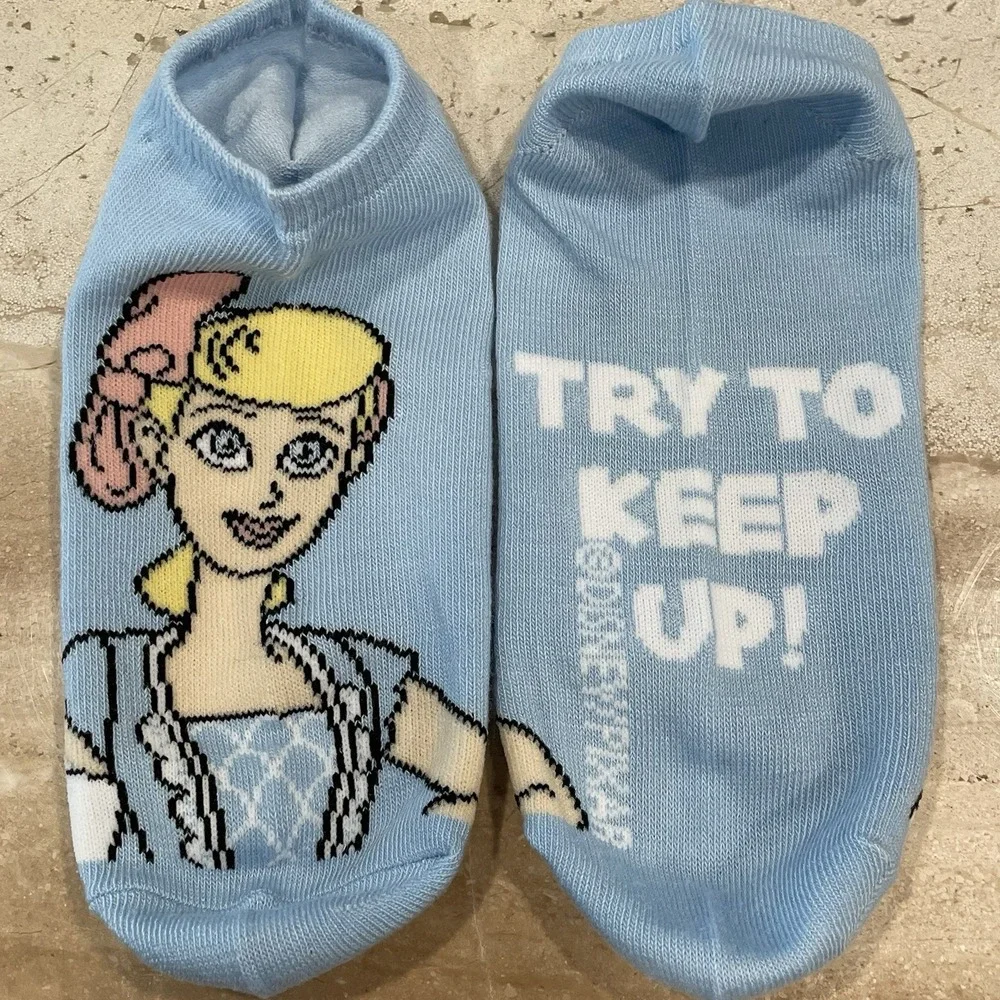 6 PAIR! Nonslip NO SHOW Liner Sock Heel Disney Pixar SULLY Minion TOY STORY More